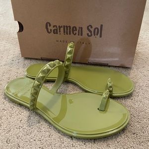 Carmen Sol Jelly Sandals